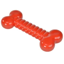 Dog-Chewing-Bone-Red-Coolwoof-cute-dog-chien-mordre-croquer-bouffer-accessoires-chiens-os-rouge