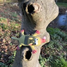 dog-toy-toad-green-chewing